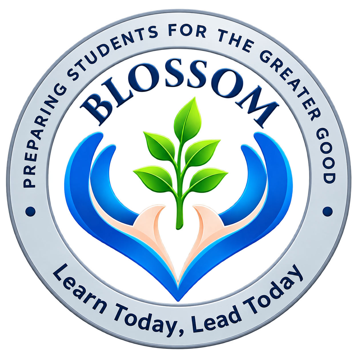 Blossom Public School Logo